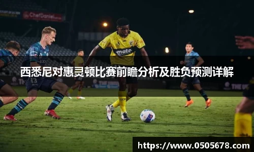 西悉尼对惠灵顿比赛前瞻分析及胜负预测详解